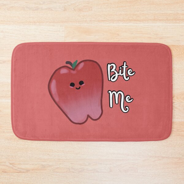 Item preview, Bite Me Red Apple (Red) designed and sold by BLAAAAASK.
