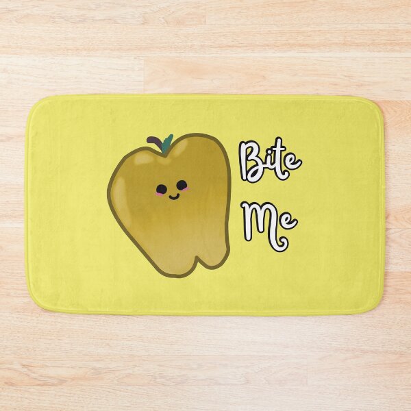 Item preview, Bite Me Golden Apple (Yellow) designed and sold by BLAAAAASK.