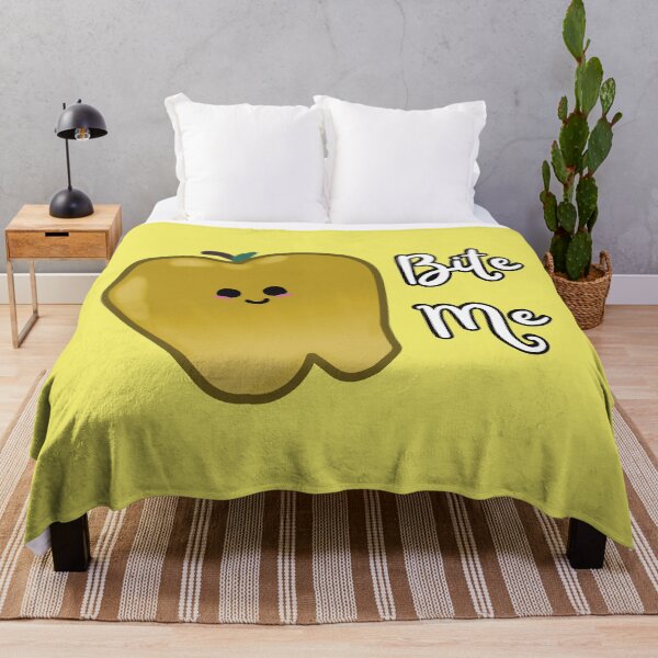 Item preview, Bite Me Golden Apple (Yellow) designed and sold by BLAAAAASK.