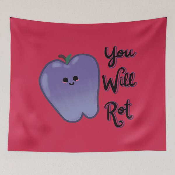 Item preview, Banora White You Will Rot (Red Leather) designed and sold by BLAAAAASK.
