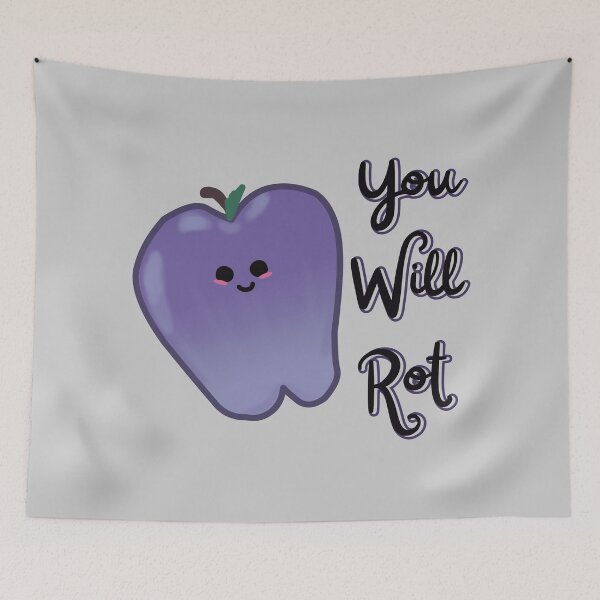 Item preview, Banora White You Will Rot (Silver) designed and sold by BLAAAAASK.