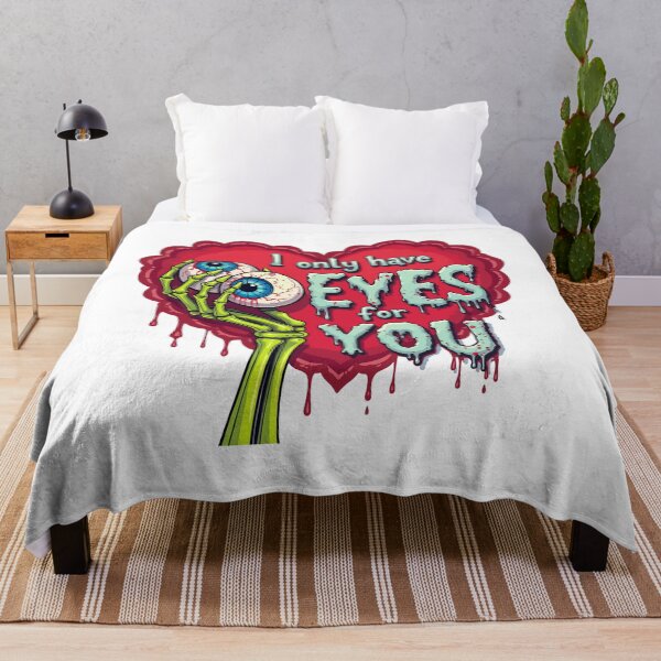 Artikelvorschau, Ich habe nur Augen für dich - Gruselige Valentinstag-Kunst / lustiger Valentinstag / lustiger Valentinstag entworfen und verkauft von Krasnovaovaova.
