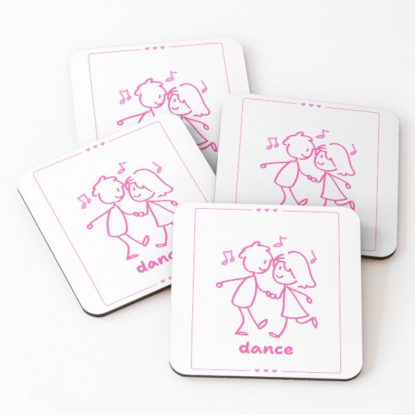 Item preview, Dancing Couple Pink Design designed and sold by Peace4Patti.