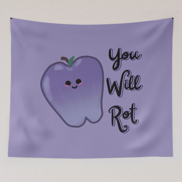 Item preview, Banora White You Will Rot (Purple) designed and sold by BLAAAAASK.