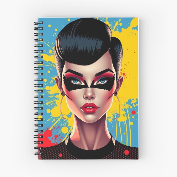 Item preview, Pop Art Glamorous and Fearless Girl designed and sold by Ink And Inspire.