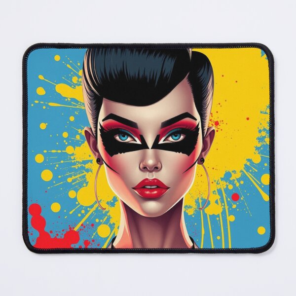 Item preview, Pop Art Glamorous and Fearless Girl designed and sold by Ink And Inspire.