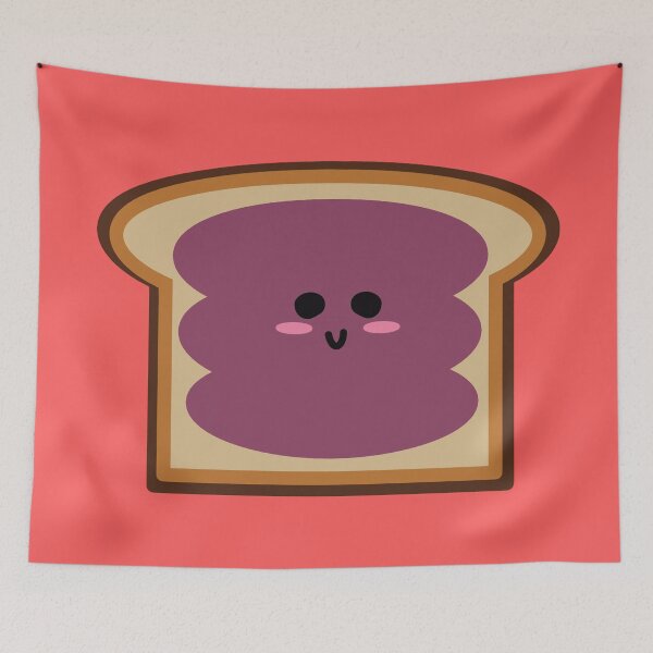 Item preview, Jr. Jelly Jammy Toast (Red) designed and sold by BLAAAAASK.