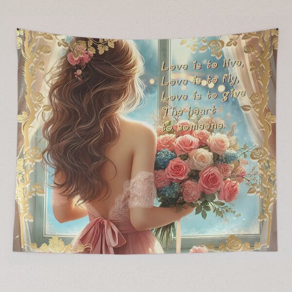 Item preview, A young girl looks into the distance designed and sold by aleksandr13.