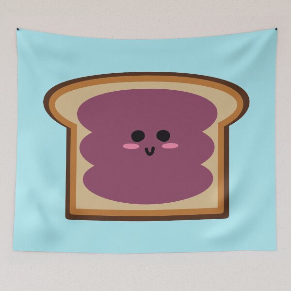 Item preview, Jr. Jelly Jammy Toast (Blue) designed and sold by BLAAAAASK.