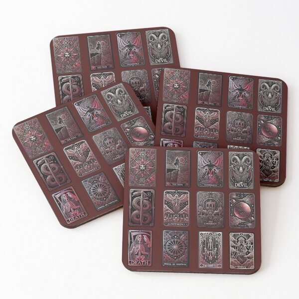 Item preview, LOVE | FORTUNE TAROT CARDS| OBSIDIAN STYLE designed and sold by TeenVibe-Shop.