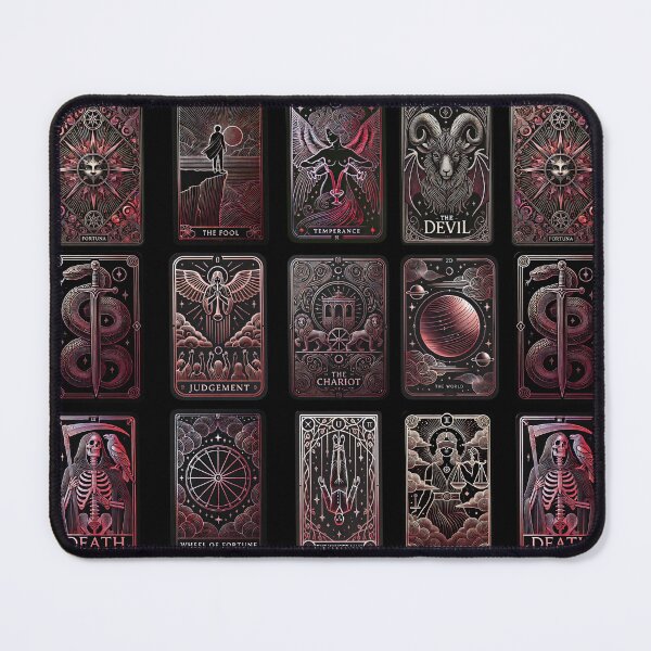 Item preview, LOVE | FORTUNE TAROT CARDS| OBSIDIAN STYLE designed and sold by TeenVibe-Shop.
