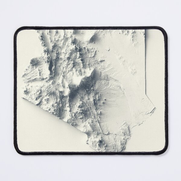 Item preview, Kenya Shaded Relief 3D Map digitally-rendered designed and sold by ThinkAboutMaps.