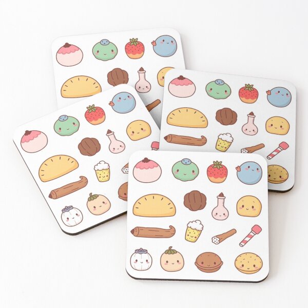 Item preview,  Hand-Drawn Kawaii Objects Collection designed and sold by hjian8219.