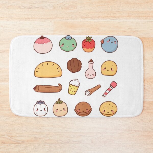 Item preview,  Hand-Drawn Kawaii Objects Collection designed and sold by hjian8219.