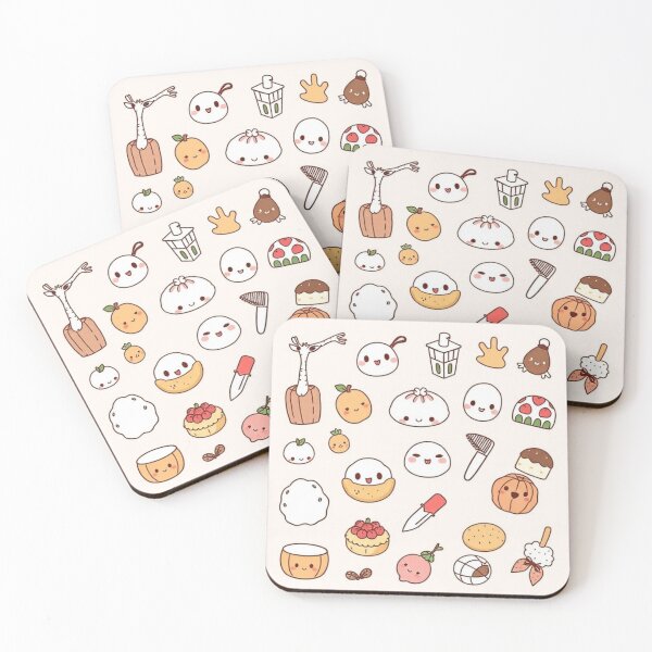 Item preview,  Hand-Drawn Kawaii Objects Collection designed and sold by hjian8219.