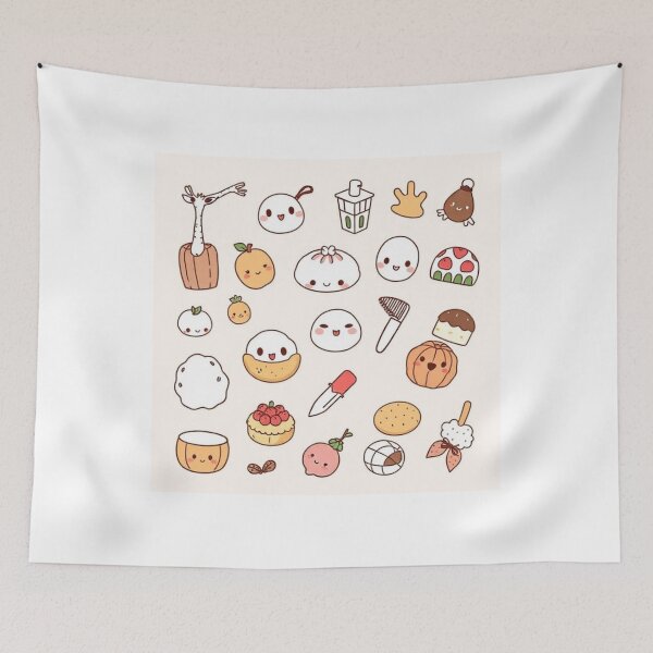 Item preview,  Hand-Drawn Kawaii Objects Collection designed and sold by hjian8219.