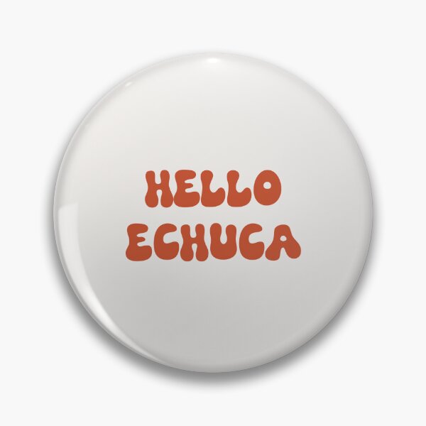 Item preview, Hello Echuca Retro Typography Design designed and sold by RM-Journey.