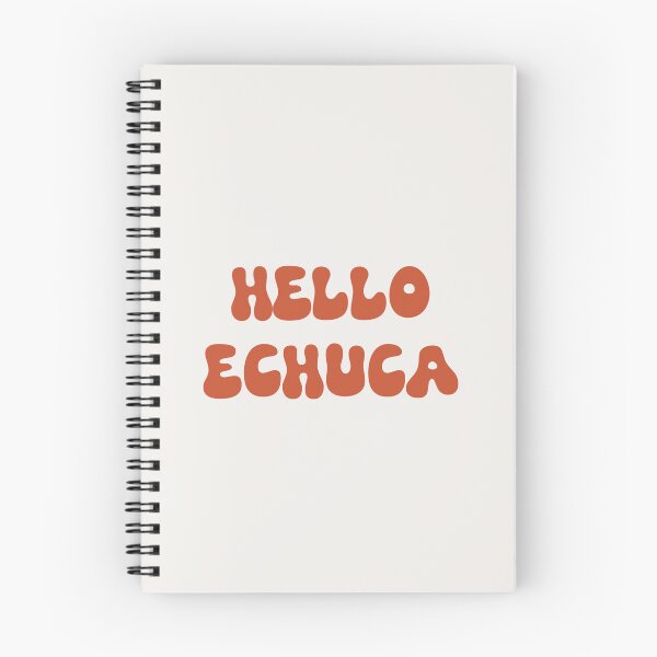 Item preview, Hello Echuca Retro Typography Design designed and sold by RM-Journey.
