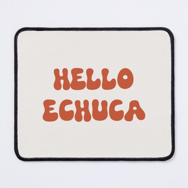 Item preview, Hello Echuca Retro Typography Design designed and sold by RM-Journey.