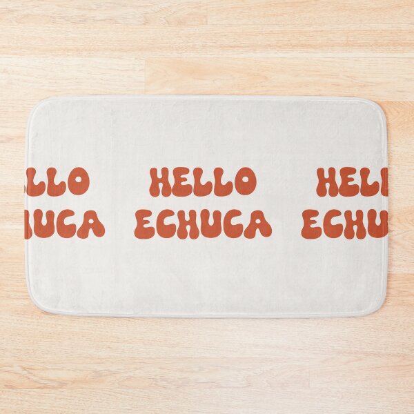 Item preview, Hello Echuca Retro Typography Design designed and sold by RM-Journey.