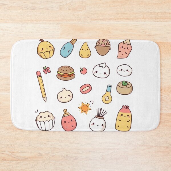 Item preview,  Hand-Drawn Kawaii Objects Collection designed and sold by hjian8219.