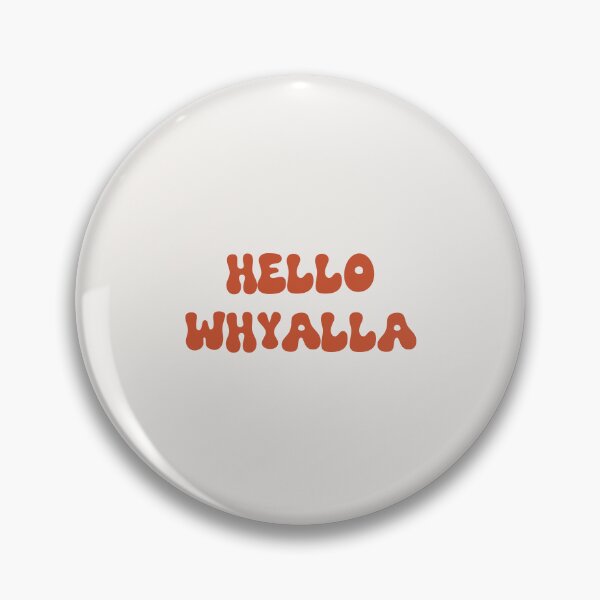 Item preview, Hello Whyalla Retro Typography Design designed and sold by RM-Journey.
