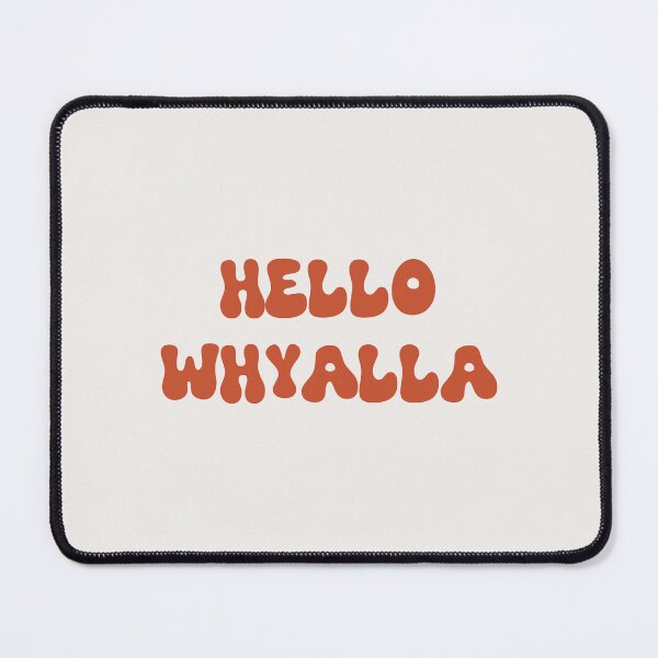 Item preview, Hello Whyalla Retro Typography Design designed and sold by RM-Journey.