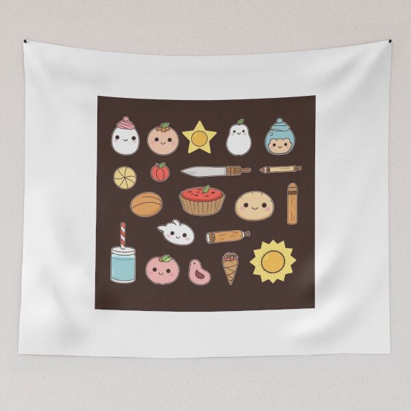 Item preview,  Hand-Drawn Kawaii Objects Collection designed and sold by hjian8219.