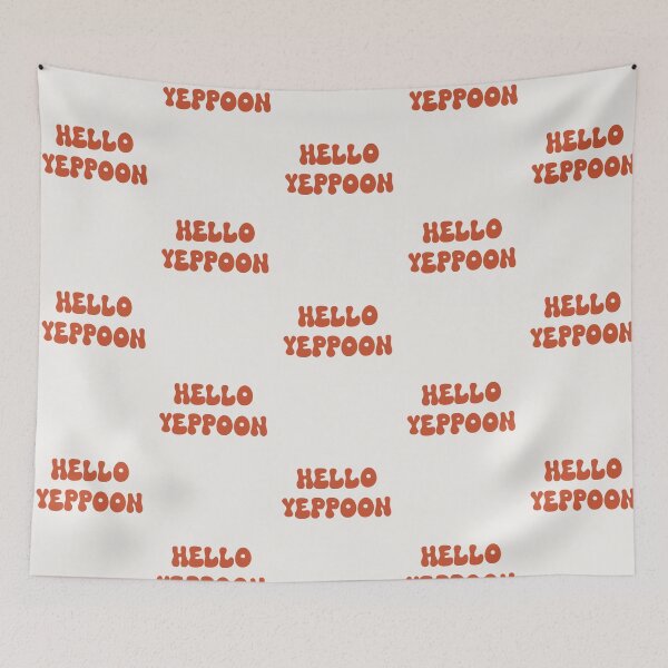 Item preview, Hello Yeppoon Retro Typography Design designed and sold by RM-Journey.