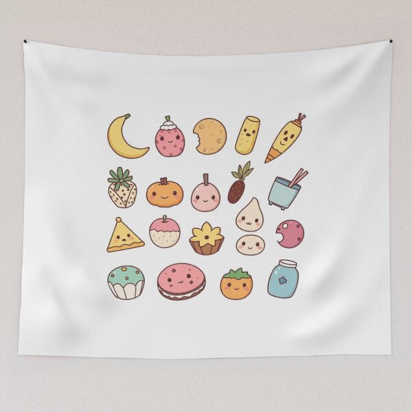 Item preview,  Hand-Drawn Kawaii Objects Collection designed and sold by hjian8219.