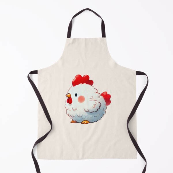Item preview, Fluffy white baby rooster designed and sold by DaintyDooodles.