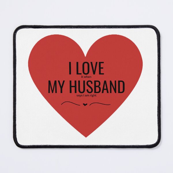 Item preview, I Love My Husband designed and sold by JLClassics.