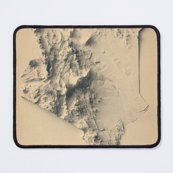 Item preview, Kenya Shaded Relief 3D Map digitally-rendered designed and sold by ThinkAboutMaps.