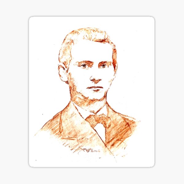 Item preview, Portrait of Jesse James designed and sold by Vincent von Frese.
