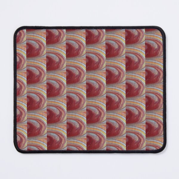 Item preview, Fiery Fusion: Abstract Red, Orange, and Yellow Fluid Art designed and sold by Sunshine’s Treasures & Art.