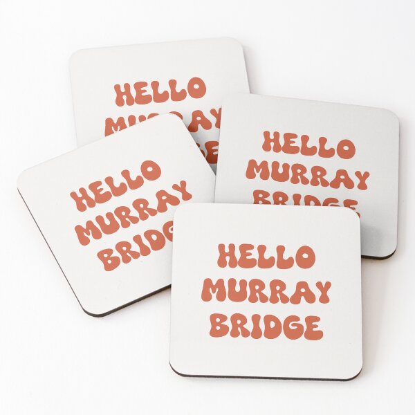Item preview, Hello Murray Bridge Retro Typography Design designed and sold by RM-Journey.