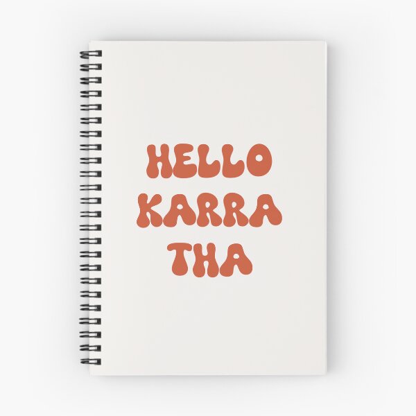 Item preview, Hello Karratha Retro Typography Design designed and sold by RM-Journey.
