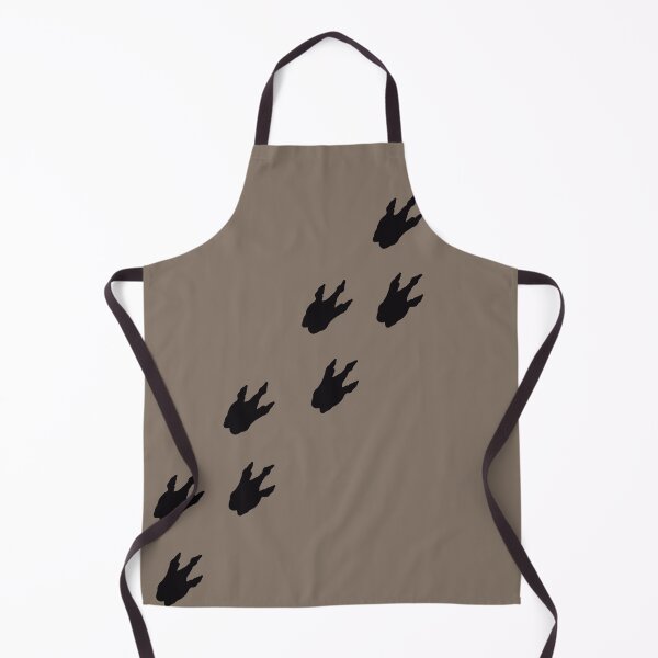 Item preview, Dinosaur Footprints in Black (Fossil Brown) designed and sold by BLAAAAASK.