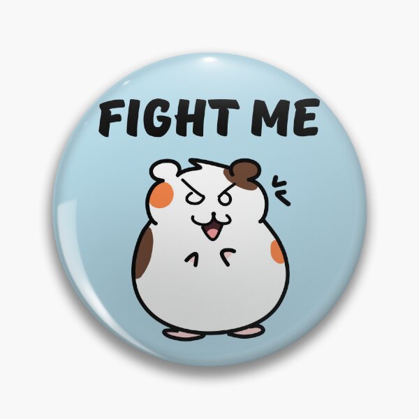 Item preview, Chibi Hammie Fight Me (Blue) designed and sold by BLAAAAASK.