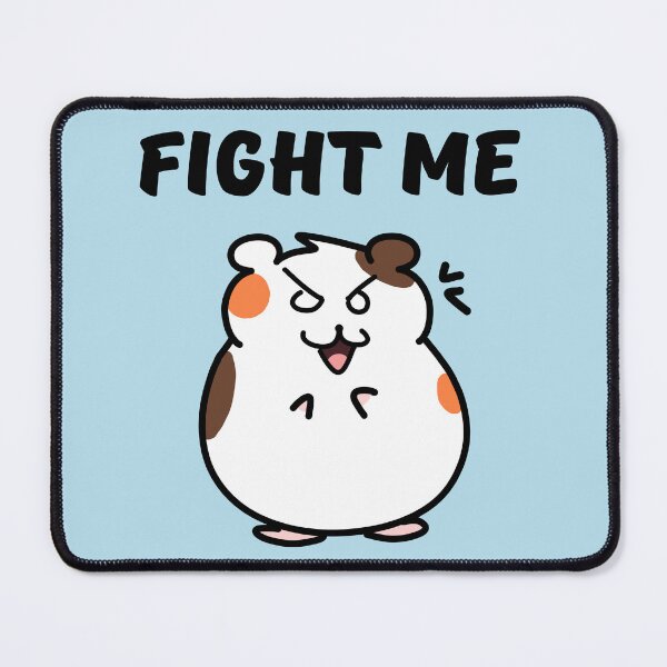 Item preview, Chibi Hammie Fight Me (Blue) designed and sold by BLAAAAASK.