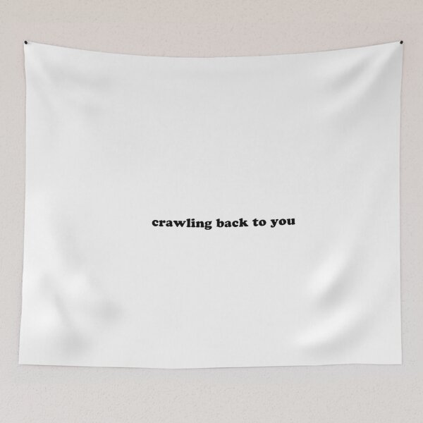 Item preview, crawling back to you - arctic monkeys designed and sold by wordswithfonts.