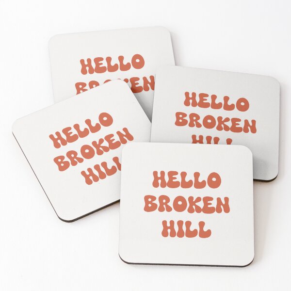 Item preview, Hello Broken Hill Retro Typography Design designed and sold by RM-Journey.