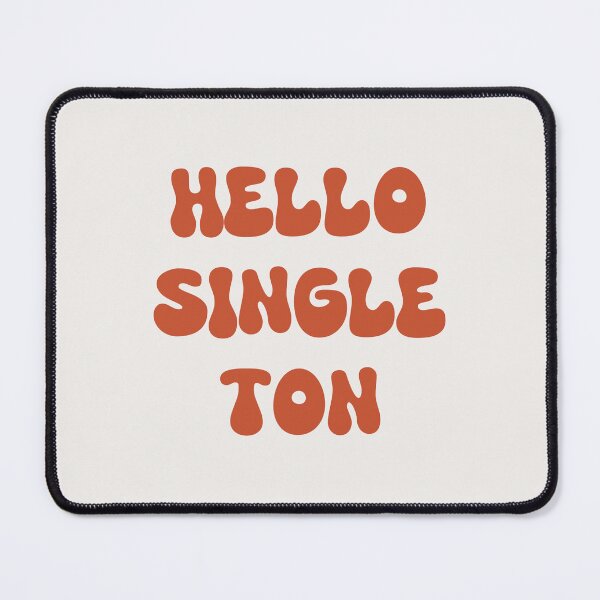Item preview, Hello Singleton Retro Typography Design designed and sold by RM-Journey.