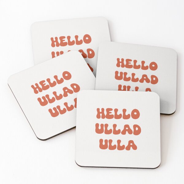 Item preview, Hello Ulladulla Retro Typography Design designed and sold by RM-Journey.