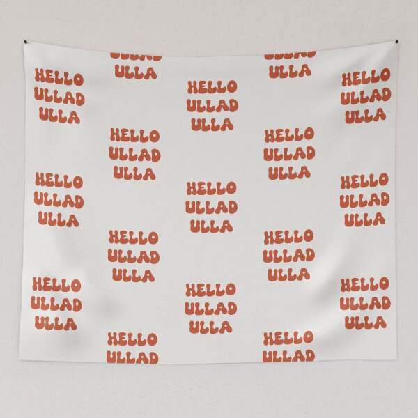 Item preview, Hello Ulladulla Retro Typography Design designed and sold by RM-Journey.