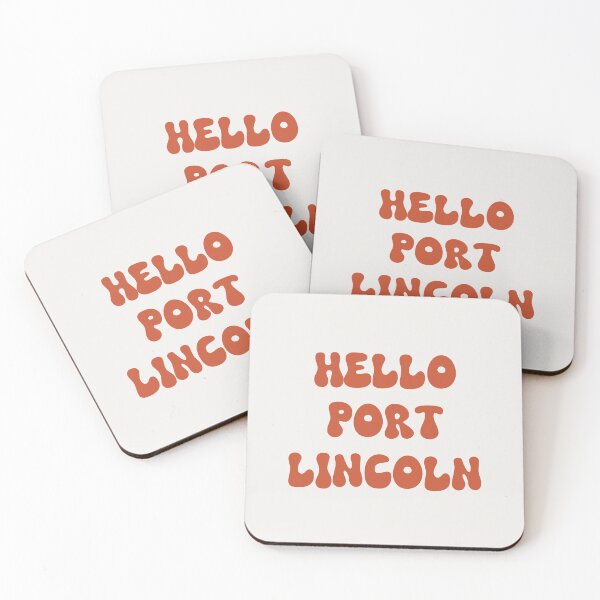Item preview, Hello Port Lincoln Retro Typography Design designed and sold by RM-Journey.