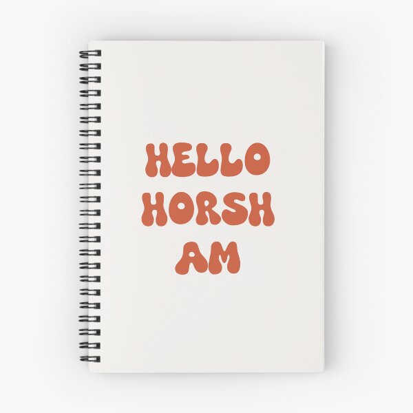 Item preview, Hello Horsham Retro Typography Design designed and sold by RM-Journey.