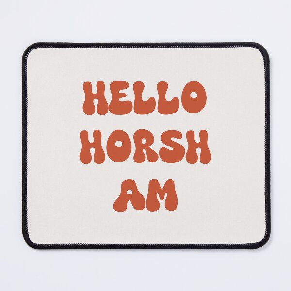 Item preview, Hello Horsham Retro Typography Design designed and sold by RM-Journey.