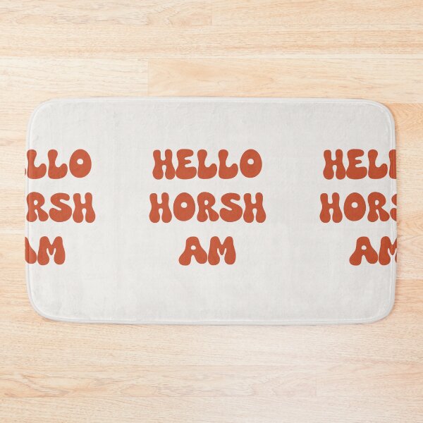 Item preview, Hello Horsham Retro Typography Design designed and sold by RM-Journey.