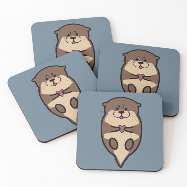 Item preview, Otter with Heart designed and sold by BLAAAAASK.